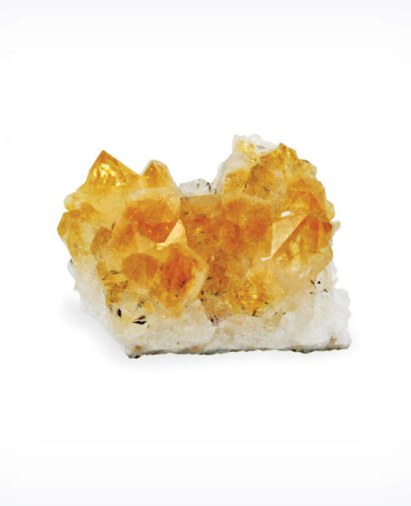 Small Citrine Crystal Cluster