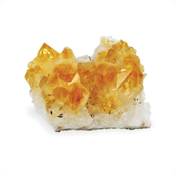 Small Citrine Crystal Cluster