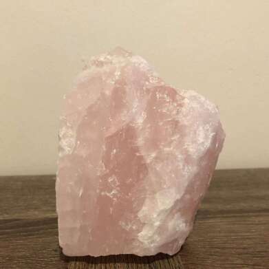 Raw Rose Quartz Cluster