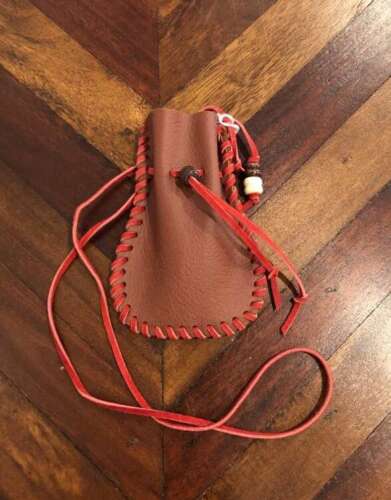 Handmade Medicine Bag Tan