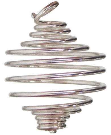 Spiral Cage for Tumbled Stones
