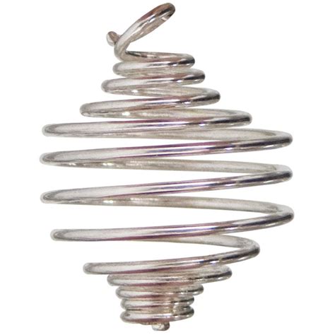 Spiral Cage for Tumbled Stones