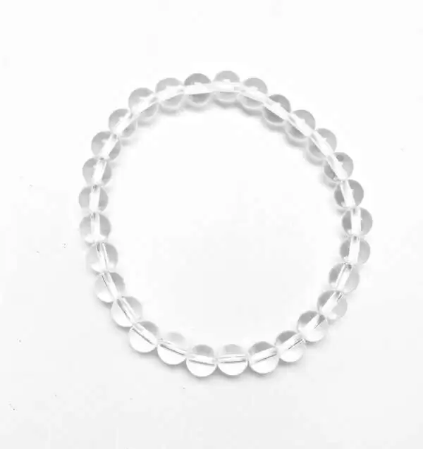 Clear Quartz Gemstone Bracelet