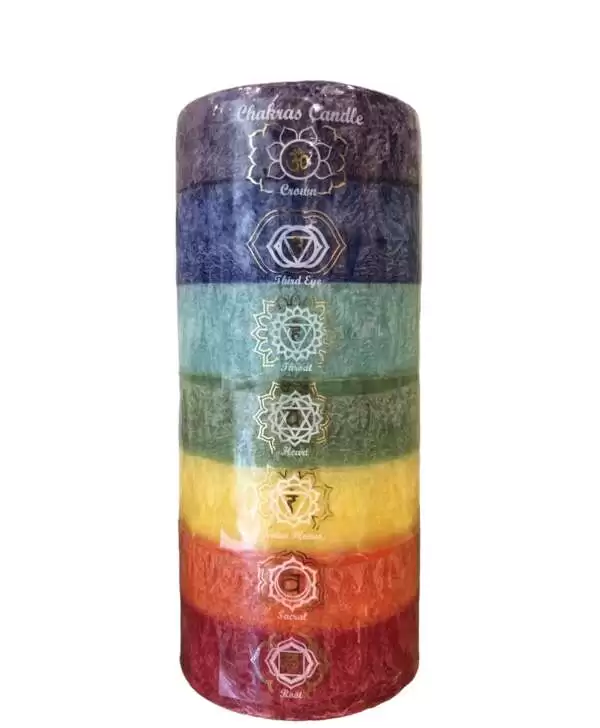 Chakra Prayer Candle