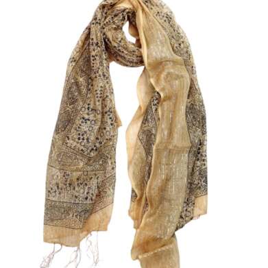 Antique Peach Sheer Scarf
